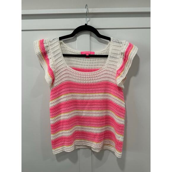 Lilly Pulitzer Cordetta Striped Sweater Size M - Picture 2 of 4